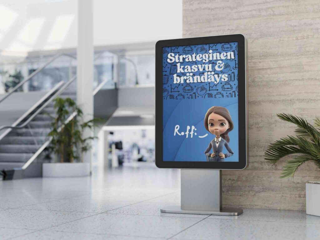 strateginen kasvu ja brändäyd roffi